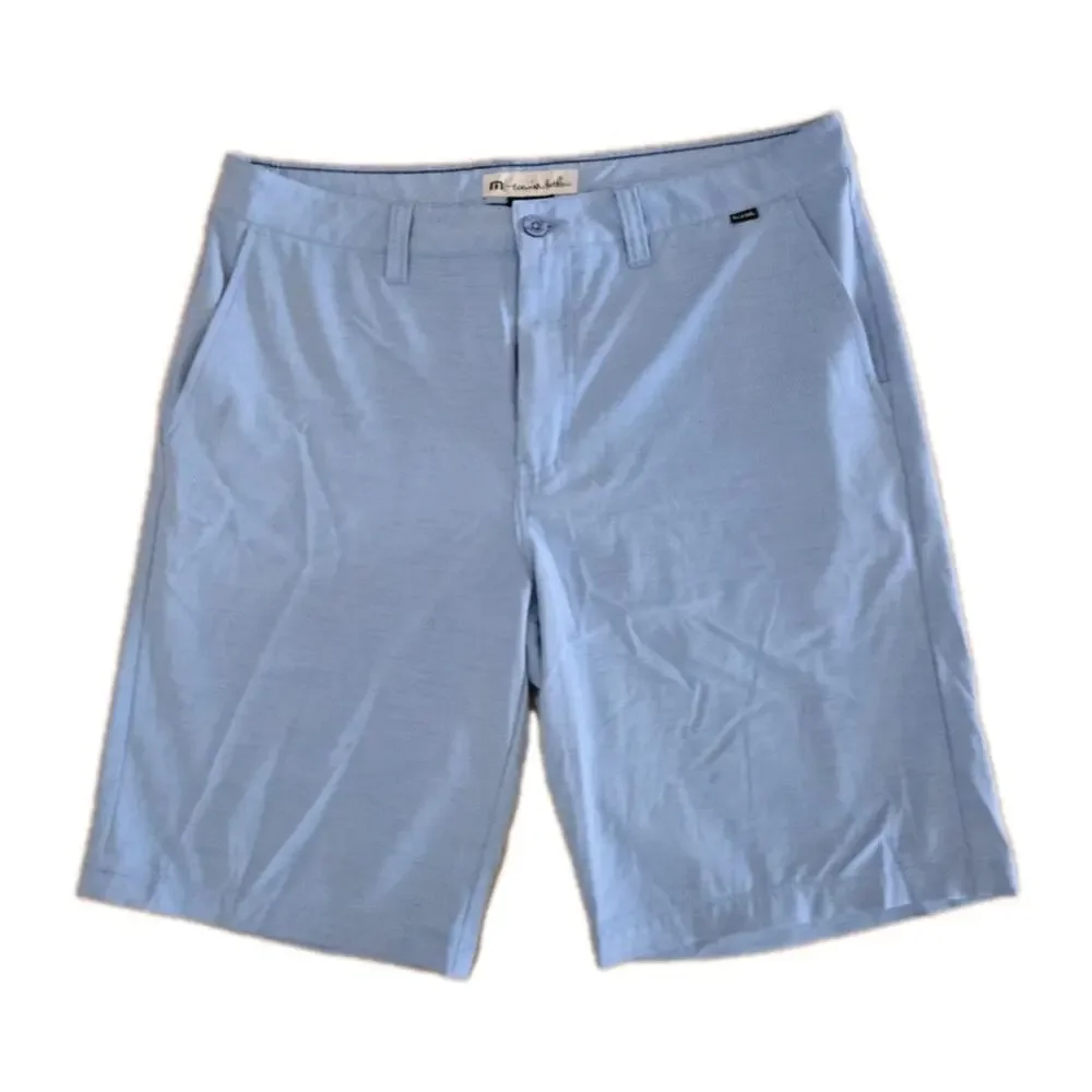 Travis Mathew Bermuda Blus 8” Golf Casual Shorts Men Size 34